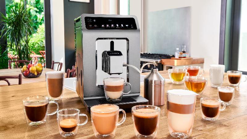 Cafetera Espresso Evidence Plus + Lechero